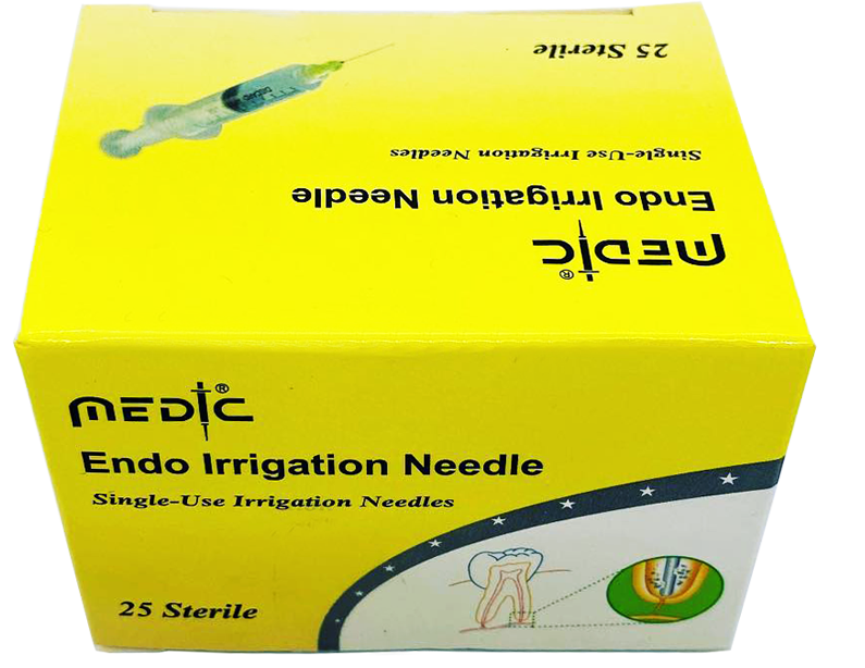 Medic İrrigasyon İğnesi Paket İçi 25 Adet (30 g x 25 mm)